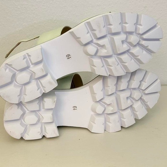 SOLD - Nordstrom Pistachio green platform sandals - Picture 7 of 7